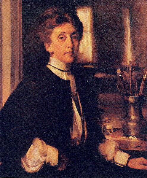 Prellwitz, Edith Mitchell Self-Portrait oil painting picture